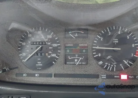 1984 BMW 733 I from USA, damaged, VIN WBAFF7401E7397791